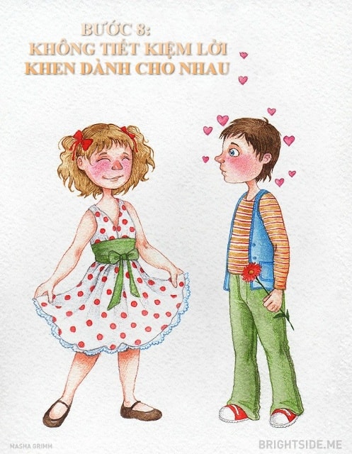 Sự khích lệ đúng lúc, nhất là từ người yêu hay bạn đời, có thể khiến tâm trạng của bạn tươi vui suốt cả ngày.