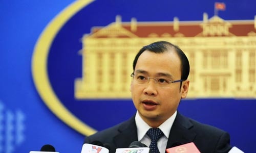 Người phát ngôn Bộ Ngoại giao Việt Nam Lê Hải Bình. Ảnh: QĐ
