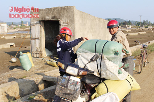  Toàn huyện Quỳnh Lưu có 589 ha diện tích sản xuất muối, sản lượng muối hàng năm đạt 67 đến 68 nghìn tấn/năm. Hiện nay, trên địa bàn huyện Quỳnh Lưu có khoảng 30 cơ sở làm dịch vụ thu mua muối tại ruộng cho bà con. Cùng với đó, nhiều HTX trên địa bàn sản xuất muối đã đứng ra bao tiêu sản phẩm cho bà con, đây là điều kiện, động lực giúp bà con yên tâm sản xuất, bám nghề muối truyền thống của địa phương