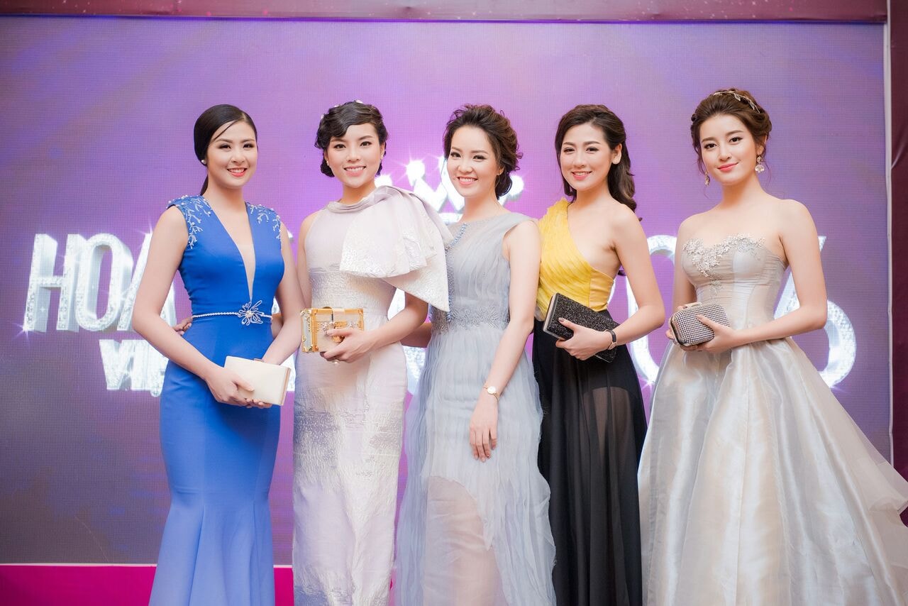 Kỳ Duyên, Ngọc Hân, Huyền My, Tú Anh