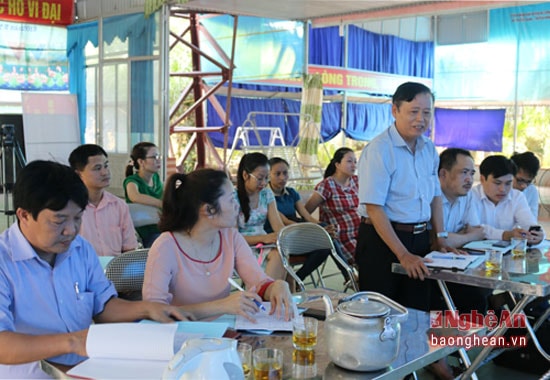 Đồng chí Lâm Văn Đoàn - Phó Tổng biên tập Báo Nghệ An 