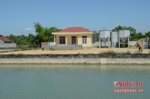 Hệ thống cấp nước sinh hoạt xã Hưng Lĩnh xây dựng, hoàn thành và đi vào sử dụng vào năm 2010