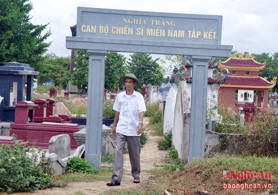 1.Nghĩa trang cán bộ, chiến sỹ miền Nam tập kết tại phường Hưng Dũng (Thành phố Vinh)