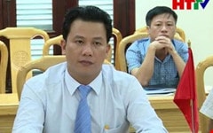Chủ tịch UBND tỉnh Hà Tĩnh ông Đặng Quốc Khánh.