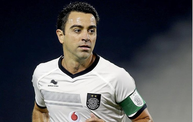 Xavi đang chơi bóng tại CLB Al Saad của Qatar từ mùa hè 2015, theo một bản hợp đồng có thời hạn 3 năm. Ảnh: Marca