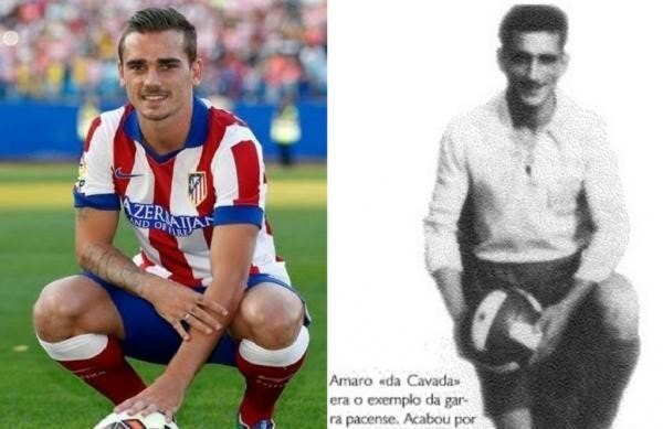 Griezmann từng suýt khoác áo đội bóng của ông ngoại Amaro Lopes. 