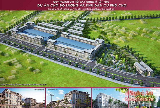 Phối cảnh toàn bộ dự án