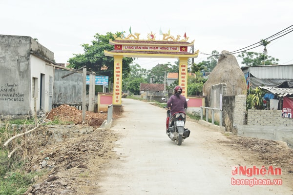 Hệ thống giao thông nông thôn cơ bản đã được hoàn chỉnh.