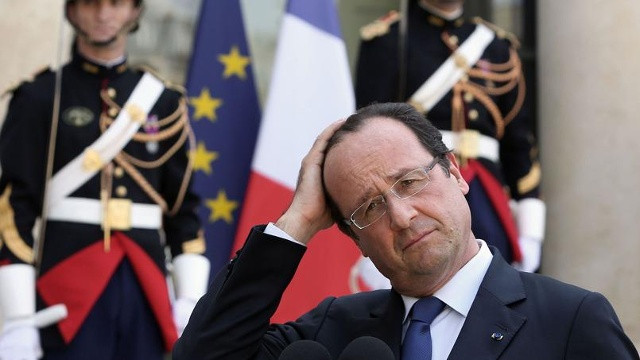 Tổng thống Pháp Hollande Ảnh ABACA