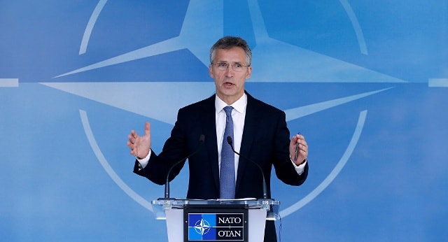 Tổng thư ký NATO Jens Stoltenberg. Ảnh: Reuters.