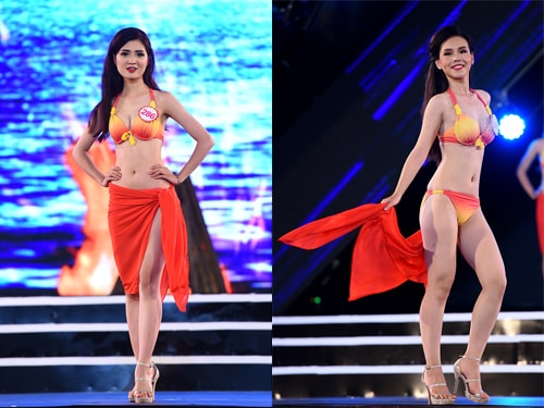 18-thi-sinh-hoa-hau-mien-bac-thieu-dot-san-khau-voi-bikini-6