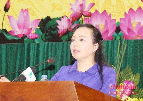 Bộ trưởng Nguyễn Thị Kim Tiến kết luận hội nghị.