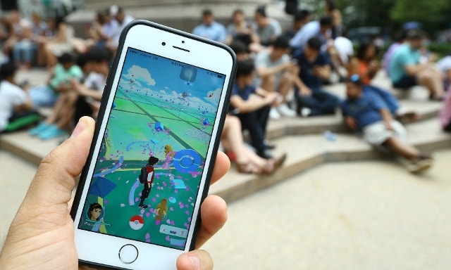 Cảnh sát ở New Hamsphire, Mỹ sử dụng game Pokemon GO để dẫn dụ nghi phạm. ẢNh: Internet.