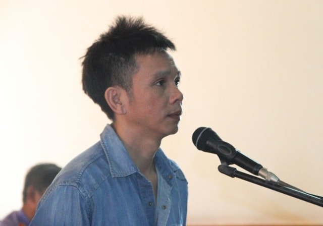 Bị cáo Nguyễn Công Cường, ảnh Xuân Đức