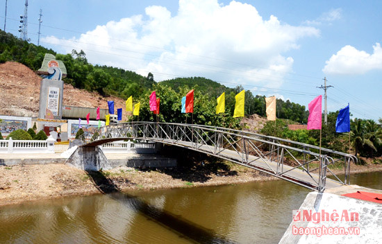 Quang cảnh kênh Nhà Lê tại Nghệ An được tôn tạo, tu bổ.