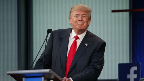 Còn đây là Donald Trump 