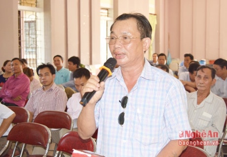 Cử tri phản ánh nhiều vấn đề trước kỳ họp thứ 2, HĐND tỉnh Nghệ An khóa XVII.