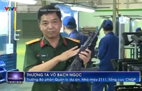Viet Nam se san xuat phien ban moi cua sung Galil ACE 