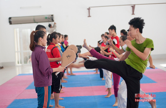 Năm nay quy chế thay đổi, các vận động viên chuyên nghiệp không được tham gia thi đấu nên đội tuyển teakwondo Nghệ An hầu hết là các vận động viên phong trào đến từ các huyện như Con Cuông, Tân Kỳ, Quỳnh Lưu và các CLB ở Tp Vinh.