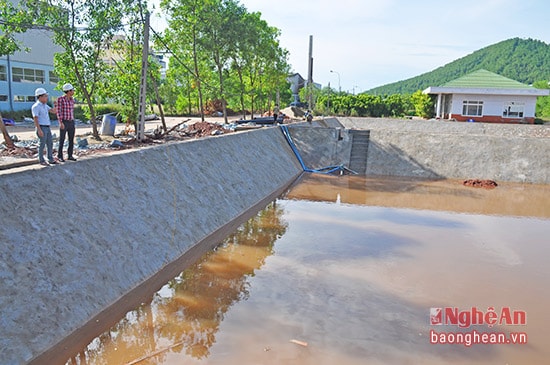 Hồ điều hoà được xay dựng nhằm bảo vệ môi trường