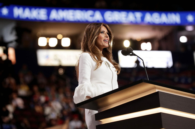 Bà Melania Trump (Ảnh: AFP)