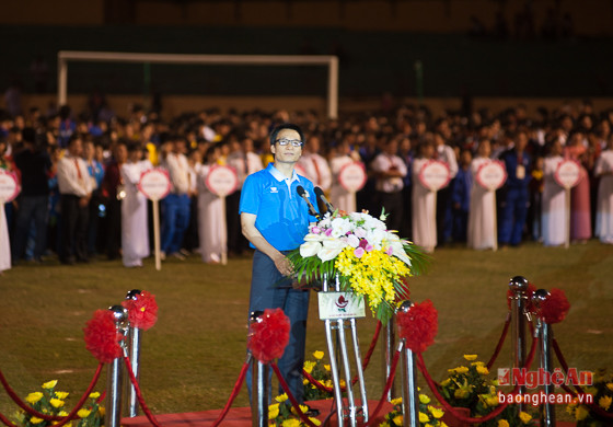 Phó Thủ tướng Vũ Đức Đam phát biểu