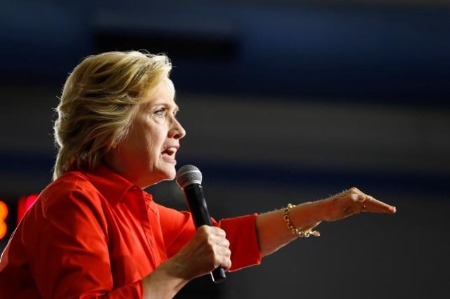 Ứng cử viên tổng thống thuộc đảng Dân chủ - Hillary Clinton. Ảnh: Reuters.