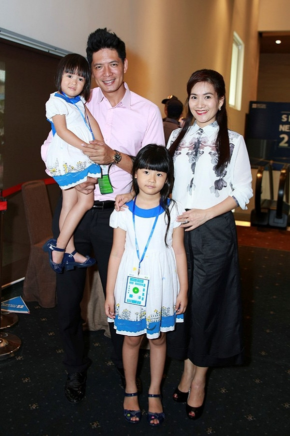 Gia đình hạnh phúc của nam diễn viên Bình Minh