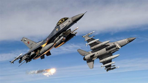 Tiêm kích F-16 của không quân Thổ Nhĩ Kỳ. Ảnh minh họa: PressTV