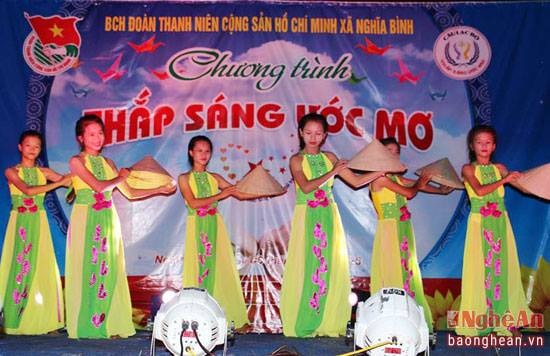 Tiết mục văn nghệ chào mừng chương trình 