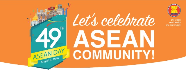 ASEAN kỷ niệm 49 năm ngày thành lập. Ảnh: ASEAN.