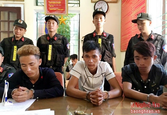 Ba đối tượng bị bắt giữ trong vụ án.