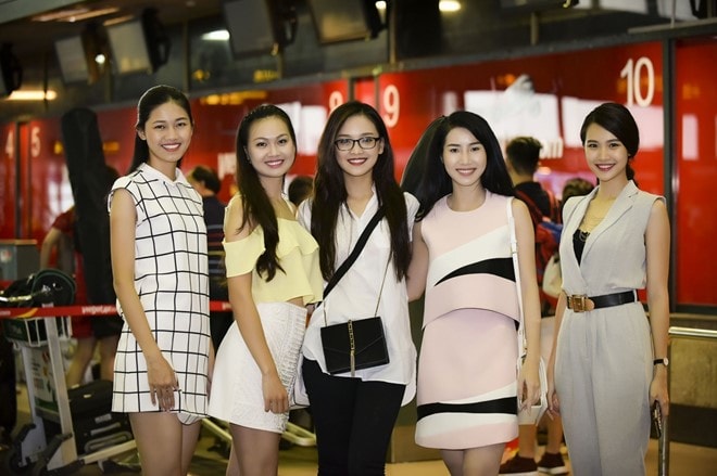 18 thi sinh Hoa hau phia Bac tap trung o TP HCM hinh anh 1