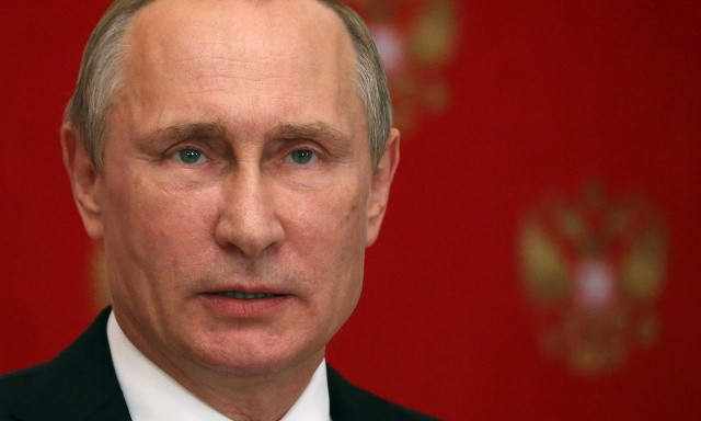 Tổng thống Nga Putin cáo buộc Kiev âm mưu tấn công khủng bố thay vì tìm kiếm các giải pháp hòa bình. Ảnh: Getty.