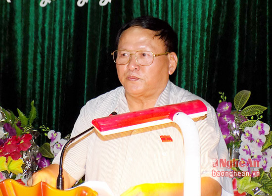 ông Nguyễn Đình Minh, Chủ tịch hội cựu chiến binh tỉnh, ĐBHĐND tỉnh khóa 17