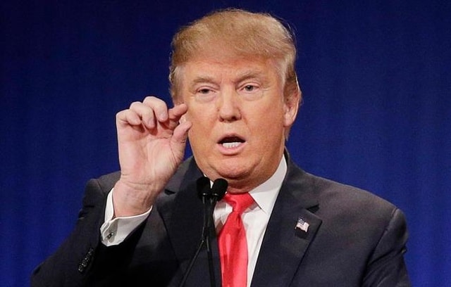 ​ Ứng cử viên Đảng Cộng hòa Donald Trump.