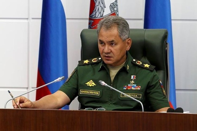  Bộ trưởng Quốc phòng Nga - Sergei Shoigu. Ảnh: Reuters.