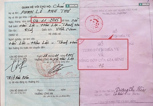 Trẻ vừa mới sinh năm 2016 đã phải đóng nhiều khoản phí.