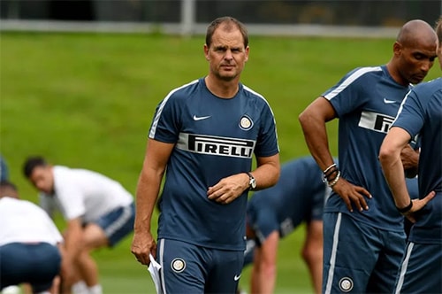 De Boer hứa hẹn sẽ mang lại sự khác biệt lớn nhất cho Inter trong mùa giải khởi tranh hôm nay. Ảnh: Inter.it.