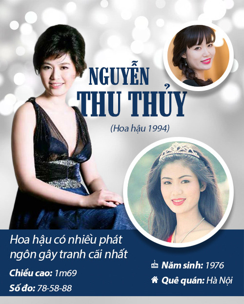 Infographic: Vẻ đẹp hút hồn của 14 hoa hậu Việt Nam - 4