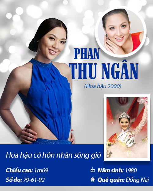 Infographic: Vẻ đẹp hút hồn của 14 hoa hậu Việt Nam - 7