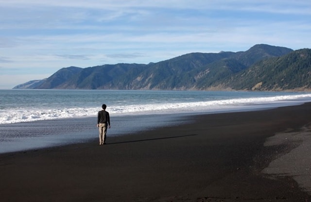 Bãi biển Black Sands, California, Mỹ: Trải dài gần 6 km, bãi biển này khá vắng vẻ. Đây là nơi lý tưởng để bạn khám phá các vũng thủy triều hay ngắm cá voi xám (từ tháng 9 đến tháng 1 và từ tháng 3 tới tháng 6). Tuy nhiên, sóng ở đây khá lớn và nước lạnh, nếu muốn bơi bạn nên mang theo bộ đồ bơi giữ nhiệt.