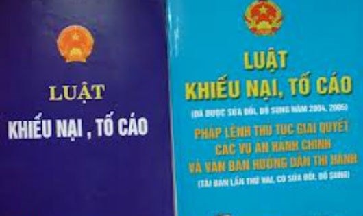 Luật khiếu nại, tố cáo, ảnh Internet