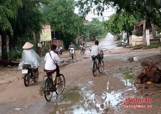 Việc mưa lũ gây ngập lụt cục bộ đã gây ảnh hưởng không nhỏ đến cuộc sống, sinh hoạt của nhân dân xã Thọ Sơn.