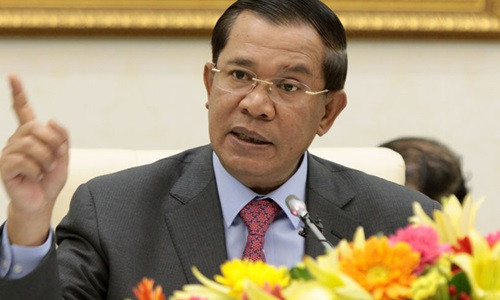 Thủ tướng Campuchia Hun Sen. Ảnh: Cambodia Herald