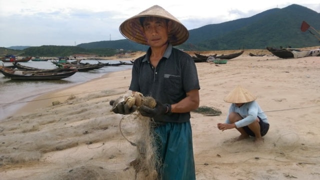 Ngư dân xã Kỳ Lợi, thị xã Kỳ Anh (Hà Tĩnh) đang rất cần được ổn định cuộc sống, hoạt động đánh bắt cá trở lại bình thường như trước đây - Ảnh: VĂN ĐỊNH