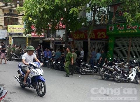 Hiện trường vụ việc