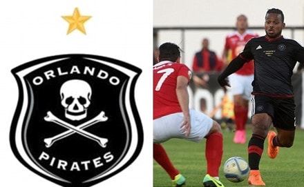 Biểu tượng khá “nguy hiểm” của Orlando Pirates. Ảnh: Getty.