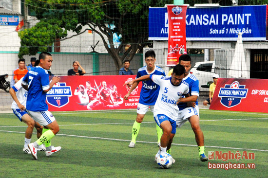 Trận đấu giữa đội Man United Vinh va đội Red Devil