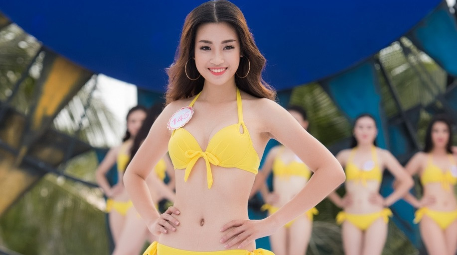 Nhan sắc thu hút của Tân Hoa hậu Việt Nam Đỗ Mỹ Linh.